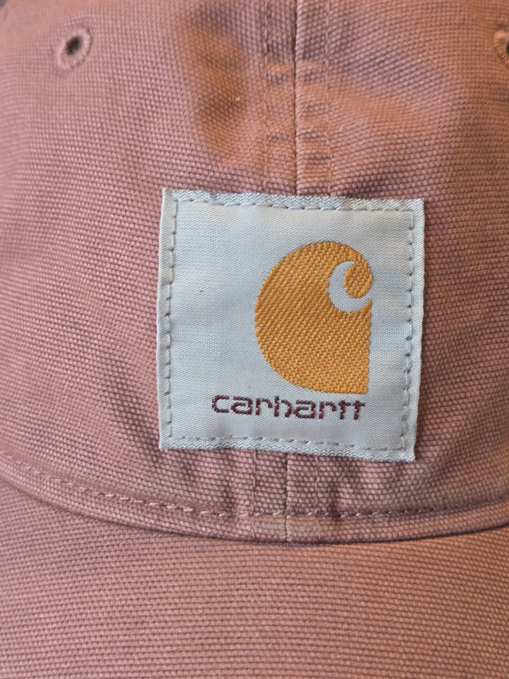 Carhartt Trucker Hat Dusty Rose Canvas Mesh Snapback Womens Crabapple Pink Cap